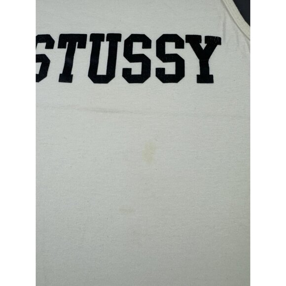Vintage Y2K Stussy Tank Top Size Small Streetwear Hype Designer Skate Punk Surf - Picture 3 of 5